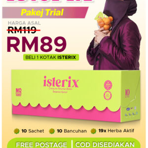 PAKEJ TRIAL - 1 Kotak Isterix